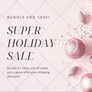 🎄🎄🎄BUNDLE AND SAVE HOLIDAY SALE🎁🎁🎁